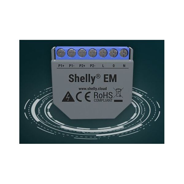 Shelly pomiar zużycia energii elektrycznej Shelly EM