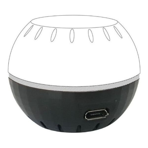 Shelly Adapter USB do Shelly H&T czarny