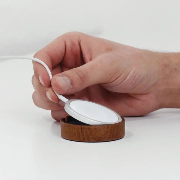 Rolling Square Rolling Square drewniana stacja dokujaca/podstawka MAGSAFE DOCK MINI
