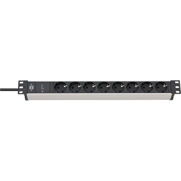 Brennenstuhl Listwa zasilająca Alu-Line 19" 8x Schuko (1390007308)