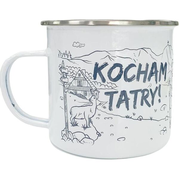 travelset Kubek emaliowany - Kocham Tatry! (441930) - 5907751196288