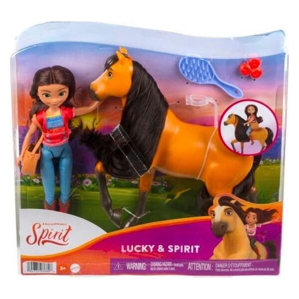Mattel Mattel Spirit Doll Lucky & Horse Spirit - HFB89