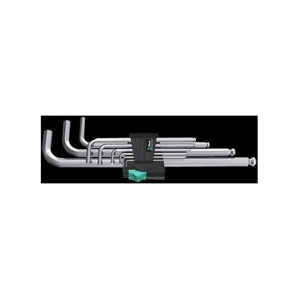 Wera Wera 950/9 Hex-Plus 1 - L-key, metric, frame chrome