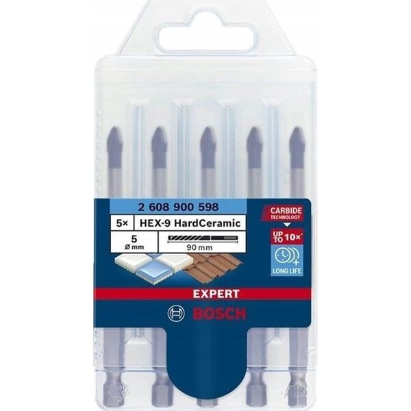 Wiertło Bosch Bosch Expert HEX-9 HardCeramic roof tile drill set, ? 5mm