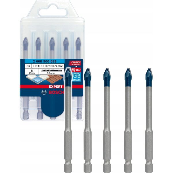Wiertło Bosch Bosch Expert HEX-9 HardCeramic roof tile drill set, ? 5mm