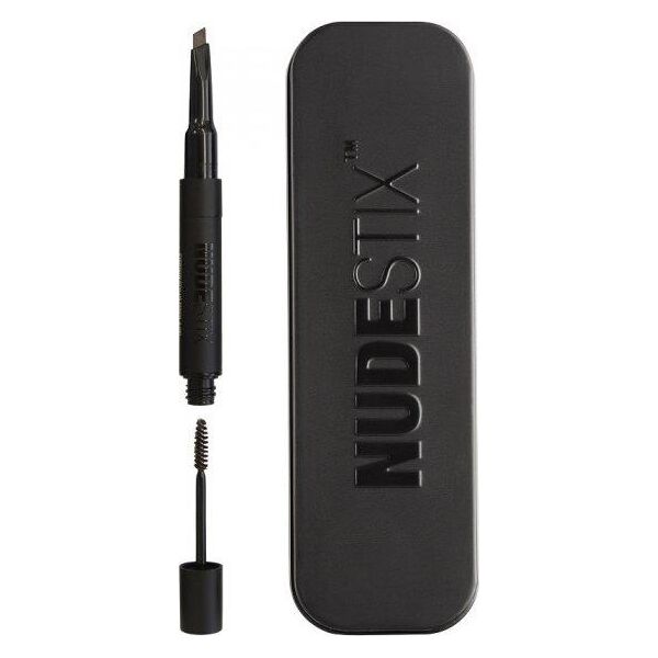 Nudestix NUDESTIX_Eyebrow Stylus 2w1 utrwalacz do brwi Brown 0,2g + 2,4ml