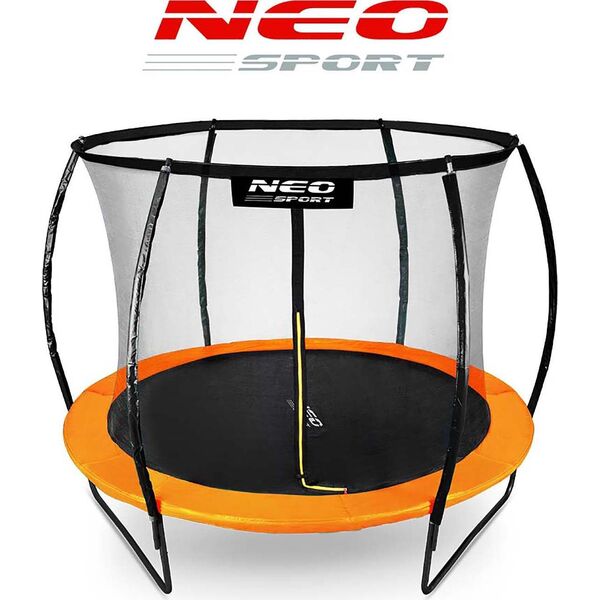 Trampolina ogrodowa Neo-Sport NS-10C201 z siatką wewnętrzną 10 FT 312 cm