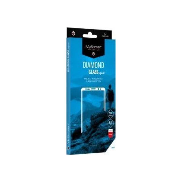MyScreen Protector Samsung Galaxy S10+ - Szkło hartowane na cały ekran MyScreen DIAMOND GLASS edge3D (czarna ramka)