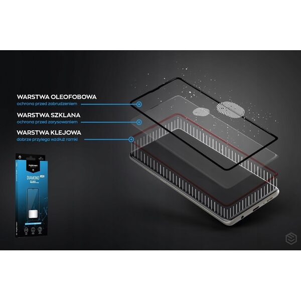 MyScreen Protector Szkło Diamond Glass Lite Edge do Motorola G40/G60/G60s