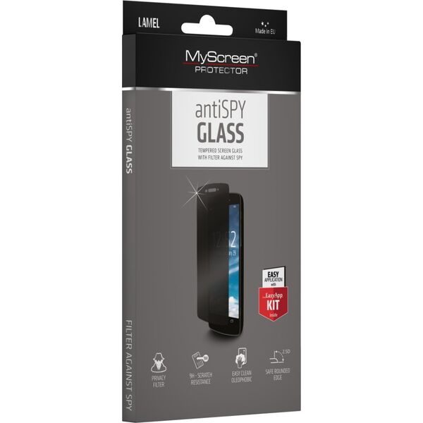 MyScreen Protector Apple iPhone 12/12 Pro 6.1" - Szkło hartowane z filtrem prywatności MyScreen DIAMOND GLASS AntiSPY