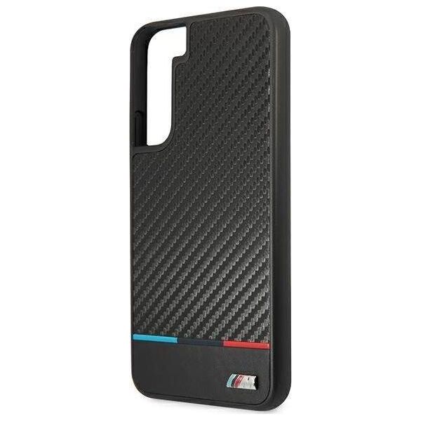 BMW Etui BMW BMHCS22MPUCARTCBK Samsung Galaxy S22+ Plus black/czarny M Collection Triangles