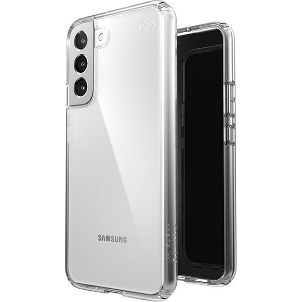 Speck Etui Speck Presidio Perfect-Clear MICROBAN Samsung Galaxy S22+ Plus (Clear)