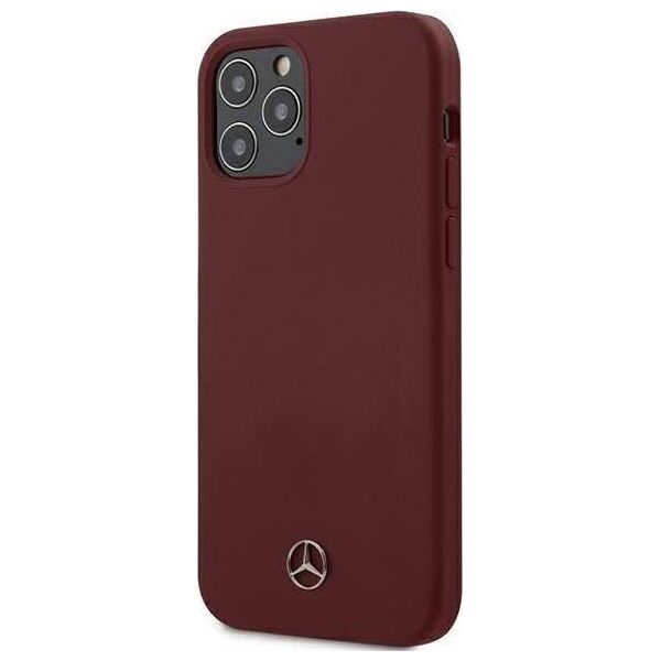 Mercedes Mercedes MEHCP12MSILRE iPhone 12/12 Pro 6,1" czerwony/red hardcase Silicone Line