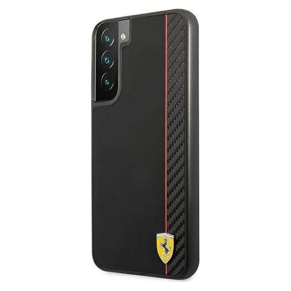 Ferrari Ferrari FESAXHCS22MBK S22+ S906 czarny/black hardcase On Track Carbon Stripe