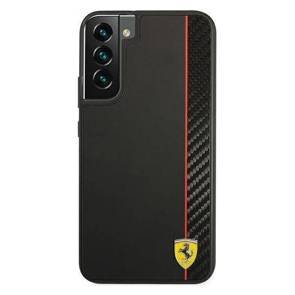 Ferrari Ferrari FESAXHCS22MBK S22+ S906 czarny/black hardcase On Track Carbon Stripe