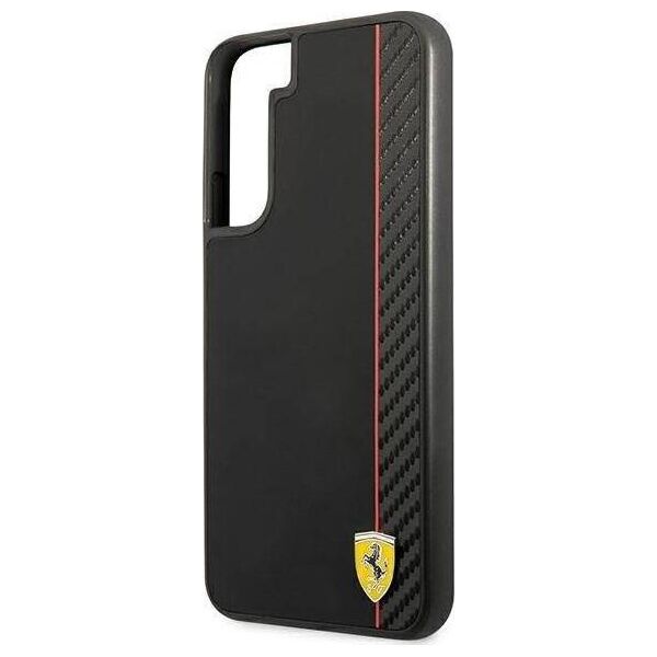 Ferrari Ferrari FESAXHCS22MBK S22+ S906 czarny/black hardcase On Track Carbon Stripe