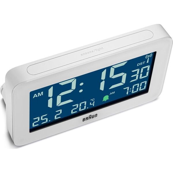 Radiobudzik Braun BRAUN BC10 DCF-W Radio alarm clock white