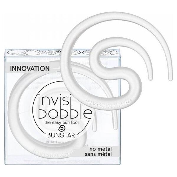 Invisibobble INVISIBOBBLE_Bunstar The Traceless Bun Tool spiralka do stylizacji koka Ice Ice Lady