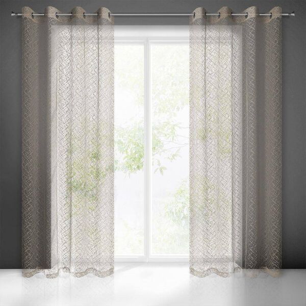 Eurofirany FIRANA GOTOWA AMANDA 140X250 CM BEŻOWY