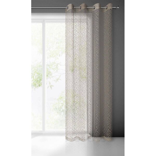 Eurofirany FIRANA GOTOWA AMANDA 140X250 CM BEŻOWY