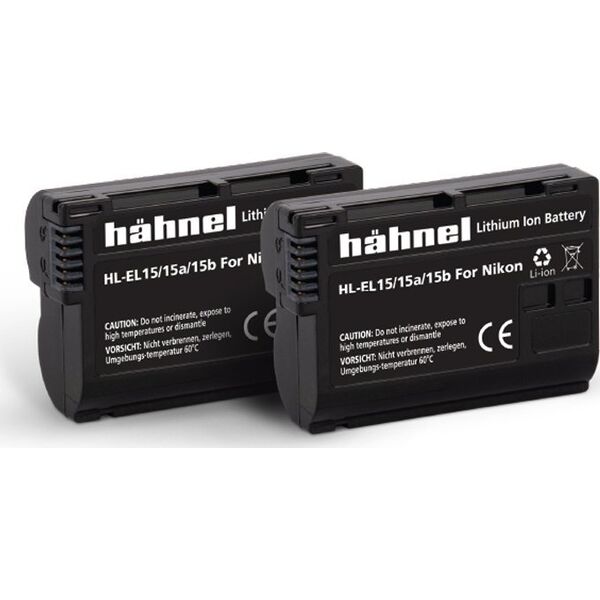 Akumulator Hahnel Hähnel Battery Nikon HL-EL15HP Twin Pack
