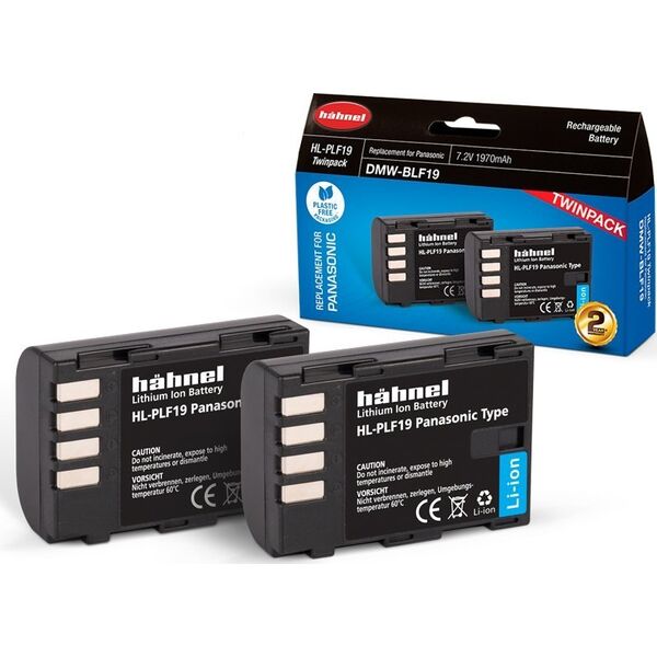 Akumulator Hahnel Hähnel Battery Panasonic HL-PLF19 Twin Pack