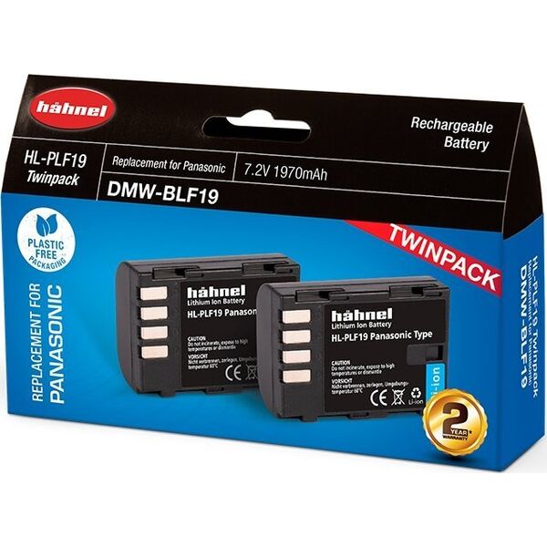 Akumulator Hahnel Hähnel Battery Panasonic HL-PLF19 Twin Pack