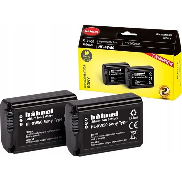 Akumulator Hahnel Hähnel Battery Sony HL-XW50 Twin Pack
