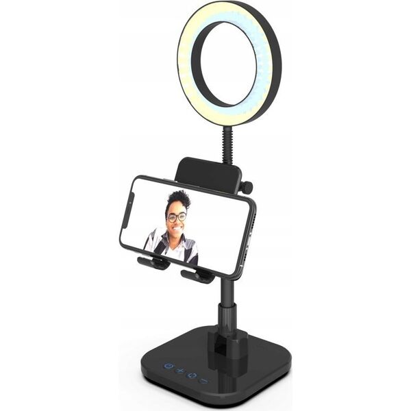Lampa pierścieniowa DigiPower  Success Phone Holder with 6" ring light