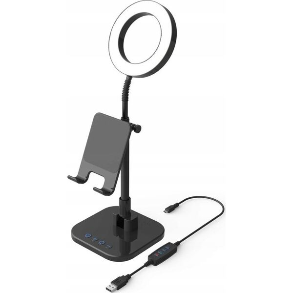 Lampa pierścieniowa DigiPower  Success Phone Holder with 6" ring light