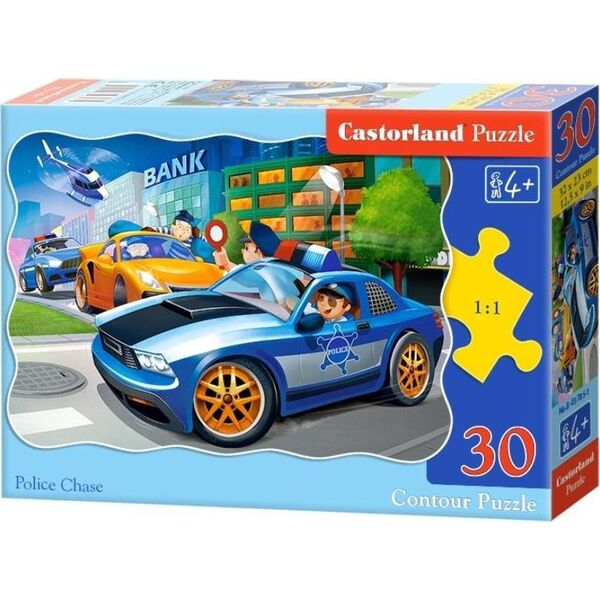 Castorland Puzzle 30 Police Chase CASTOR