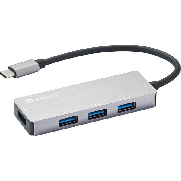 HUB USB Sandberg Saver 4x USB-A 2.0 (336-32)