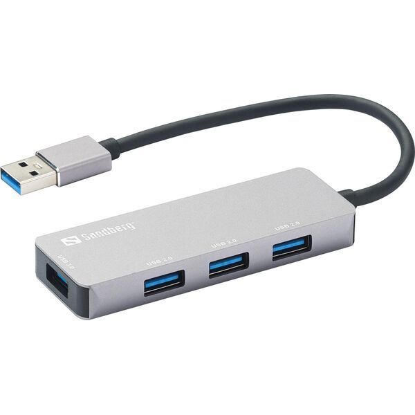 HUB USB Sandberg Saver 4x USB-A 2.0 (333-67)