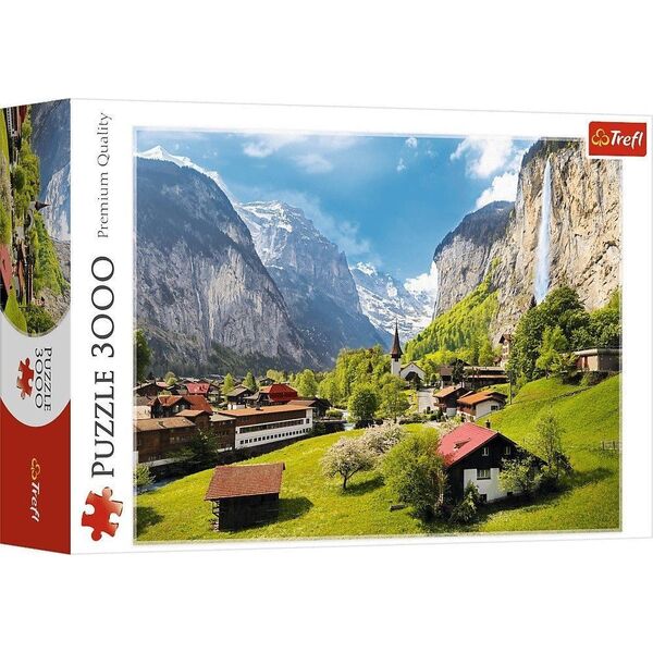 Trefl Puzzle 3000el Lauterbrunnen, Szwajcaria 33076 Trefl p4