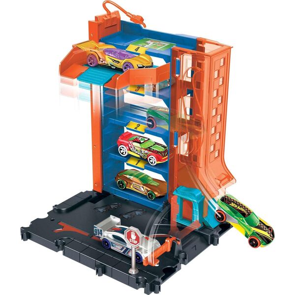 Mattel Hot Wheels City mały zestaw z autkiem HDR28