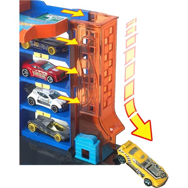 Mattel Hot Wheels City mały zestaw z autkiem HDR28