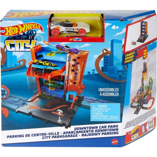 Mattel Hot Wheels City mały zestaw z autkiem HDR28