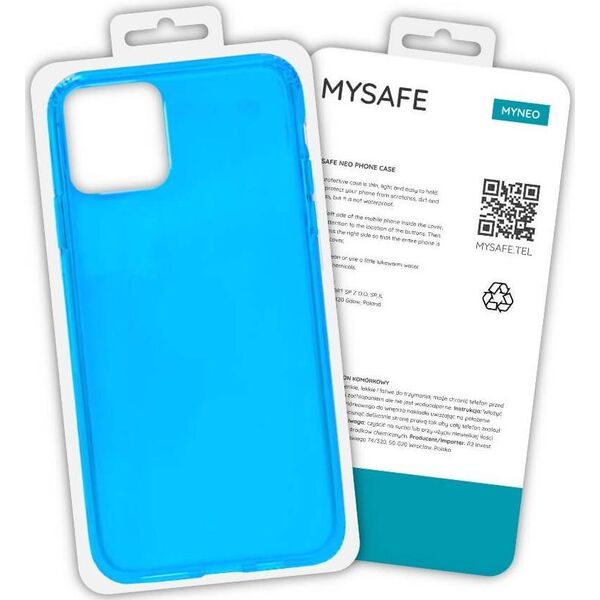 Mysafe MYSAFE ETUI NEO IPHONE 12 MINI NIEBIESKI PUDEŁKO
