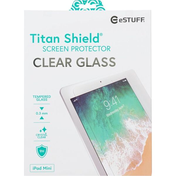 eStuff Szkło ochronne eSTUFF TitanShield hartowane do iPad Mini 6