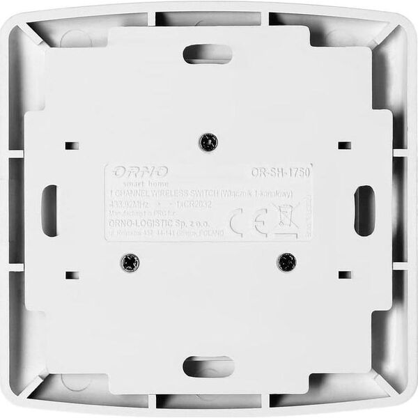 Orno ORNO SMART HOME WŁĄCZNIK POJEDYŃCZY NATYNKOWY Z NADAJNIKIEM RADIOWYM OR-SH-1750