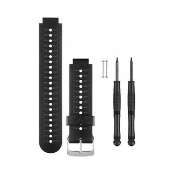 Garmin Pasek gumowy na nadgarstek - seria Forerunner 23x, 630, 735 (czarny / szary) (010-11251-86)