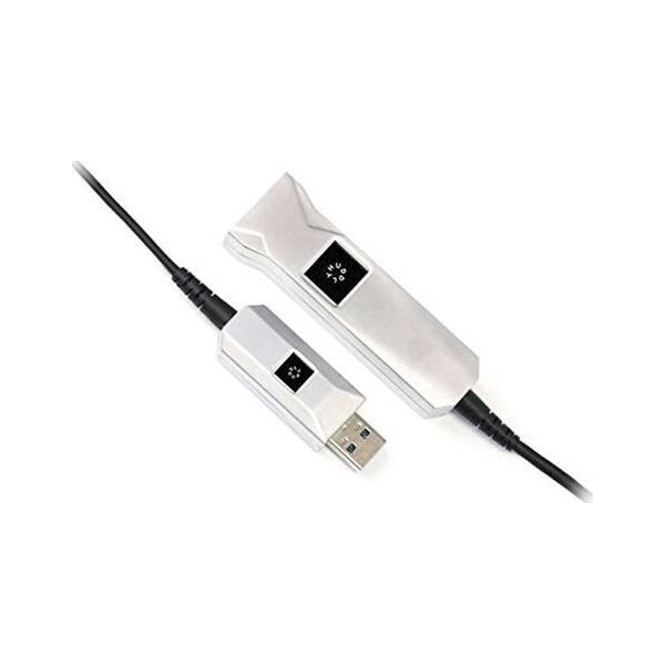 Kabel USB Huddly USB-A - USB-A 10 m Czarny (7090043790450)