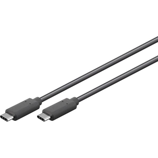 Kabel USB MicroConnect USB-C - USB-C 3 m Czarny (USB3.1CC3)