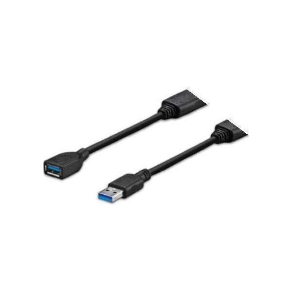 Kabel USB VivoLink USB-A - USB-A 7 m Czarny (PROUSB3AB7C)