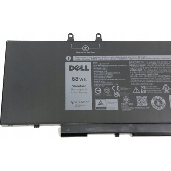 Bateria Dell Battery, 68WHR, 4 Cell,