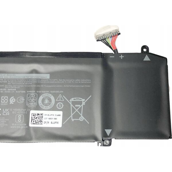Bateria Dell BTRY,PRI,60WHR,4C,LITH,SMP