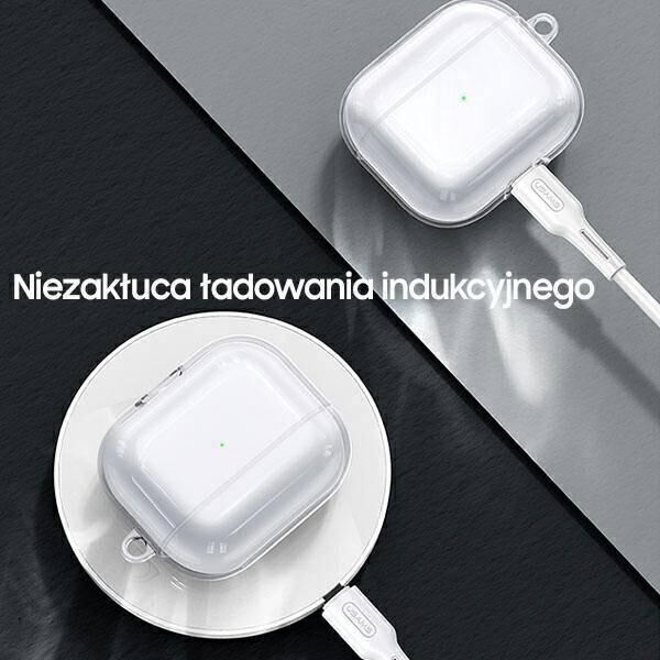 Usams Etui ochronne Termoplastyczne do AirPods 3 czarne