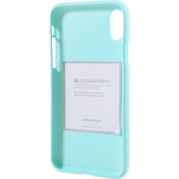 Mercury Goospery Etui SAMSUNG GALAXY A22 5G Matowy Silikon Mercury Soft Jelly miętowe