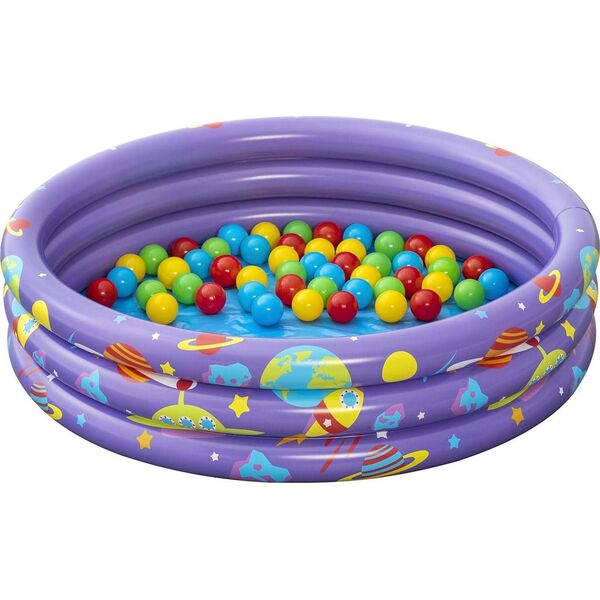 Bestway Basenik dmuchany z piłkami Intergalactic 1.02 m x 25 cm