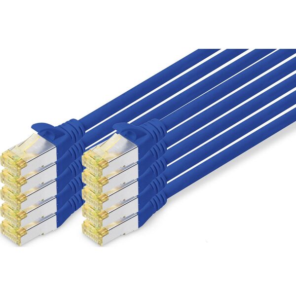 Digitus Patch-Kabel CAT6A 3,0m S/FTP 10er